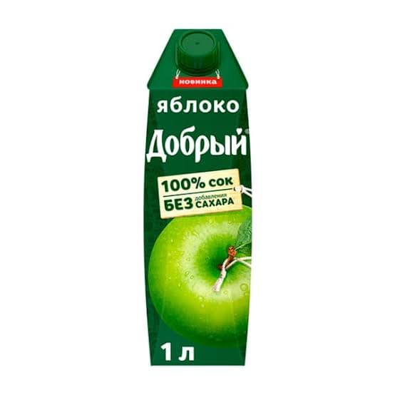 Сок добрый яблочный