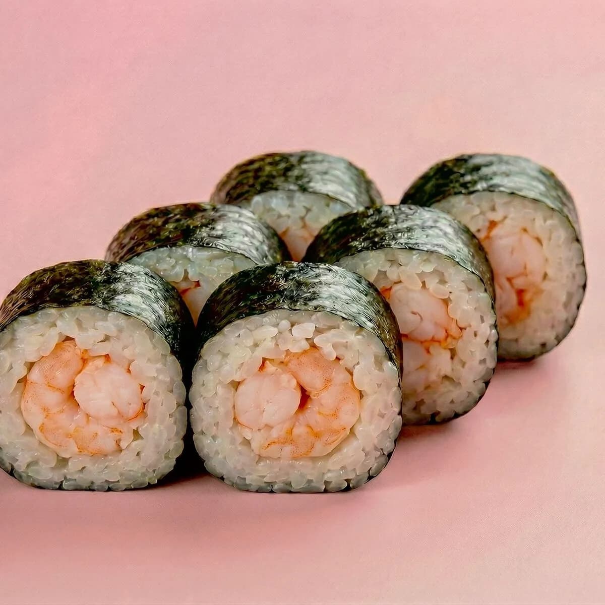 Маки с креветкой